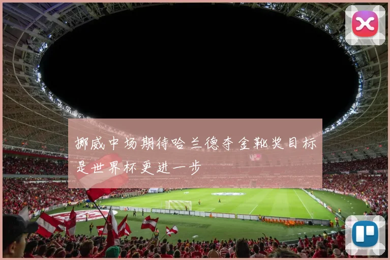 挪威中场期待哈兰德夺金靴奖目标是世界杯更进一步
