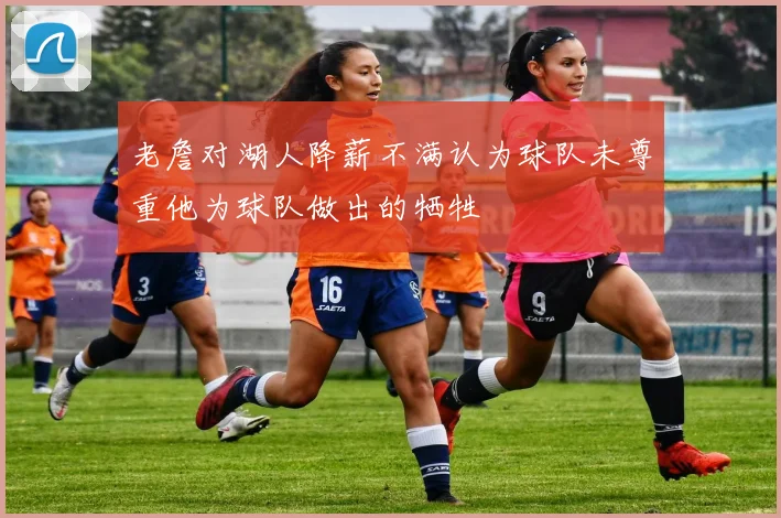 老詹对湖人降薪不满认为球队未尊重他为球队做出的牺牲